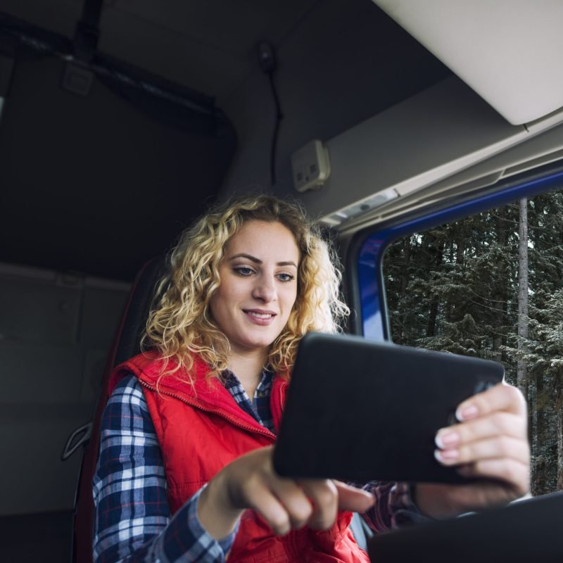 Navigational equipment for trucks.